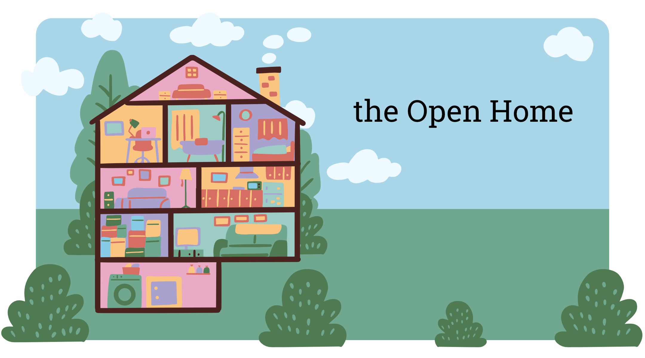 Logo of the Open Home.
